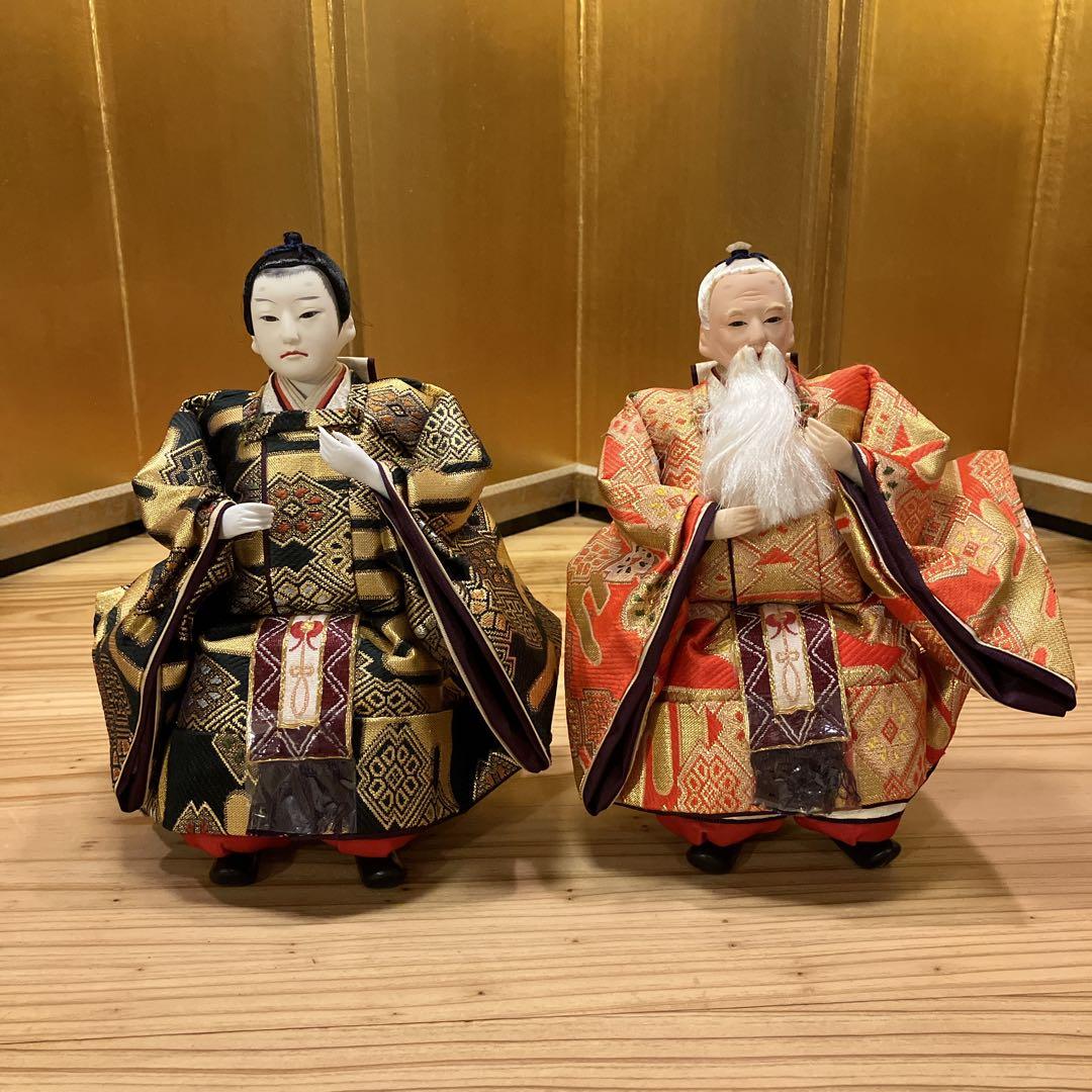 ①高級ひな人形 木製黒塗りひな壇 豪華七段飾り セット【①②③同時購入限定】