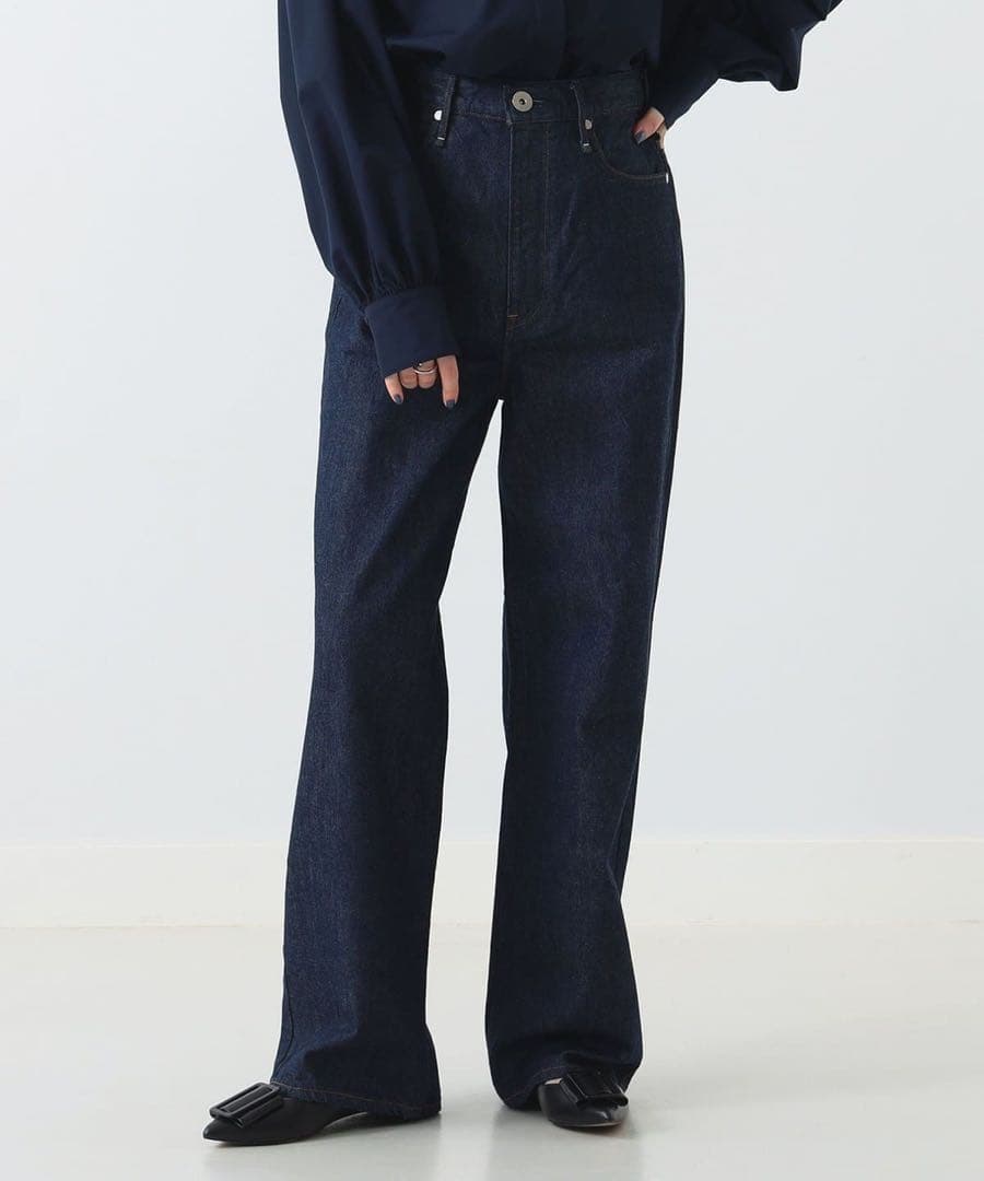 試着のみ　upper hights THE NIECE デニムパンツ 23