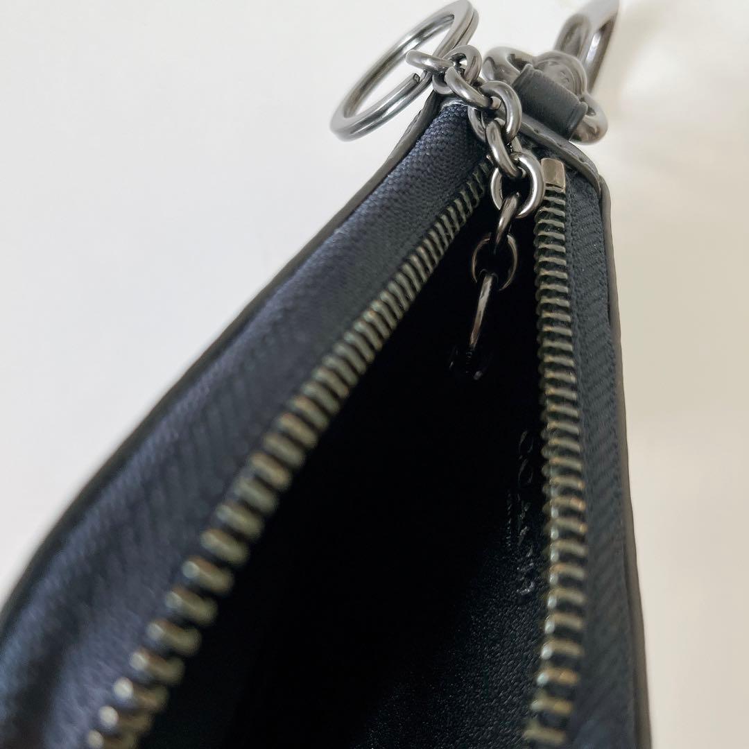 新品☆【コーチ】キーリング付き カードケース　ケース シグネチャー