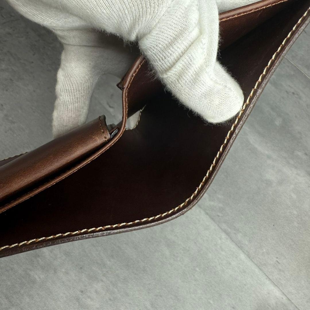 shunyFUNNY ファニー カービング 3つ折り財布 コンチョボタン