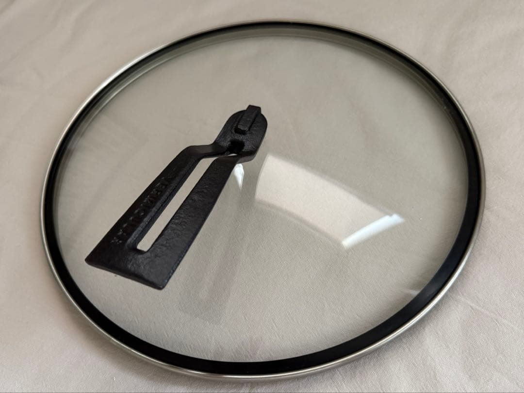 バーミキュラ　フライパン 26cm ガラス蓋付き