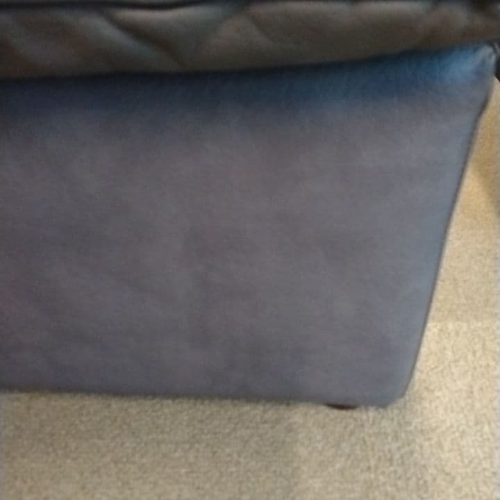 レザー 本革 オットマン・スツール 国産家具 昭和・平成レトロ