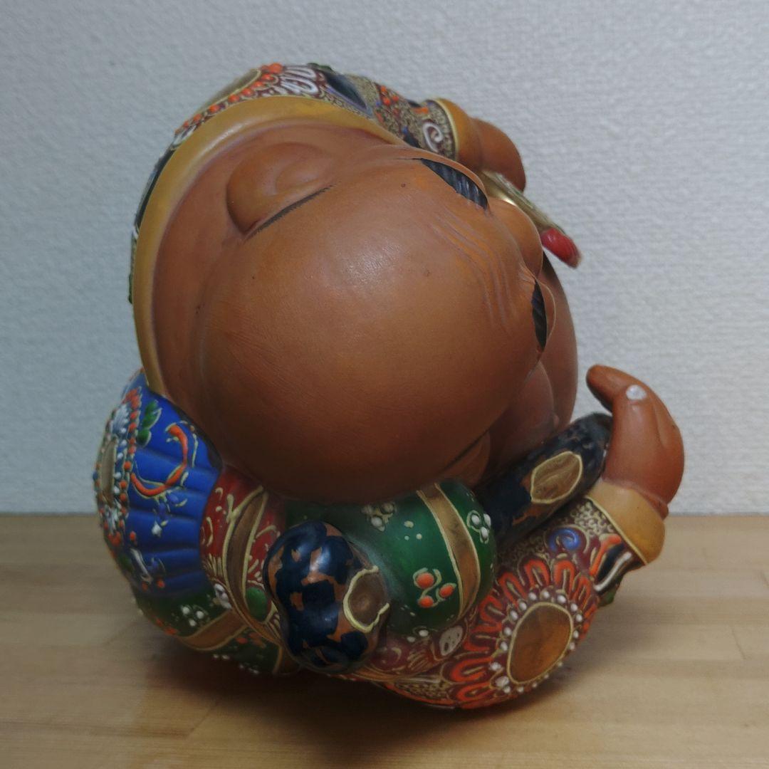布袋様　陶器製　福の神　置物　工芸品　七福神　オブジェ