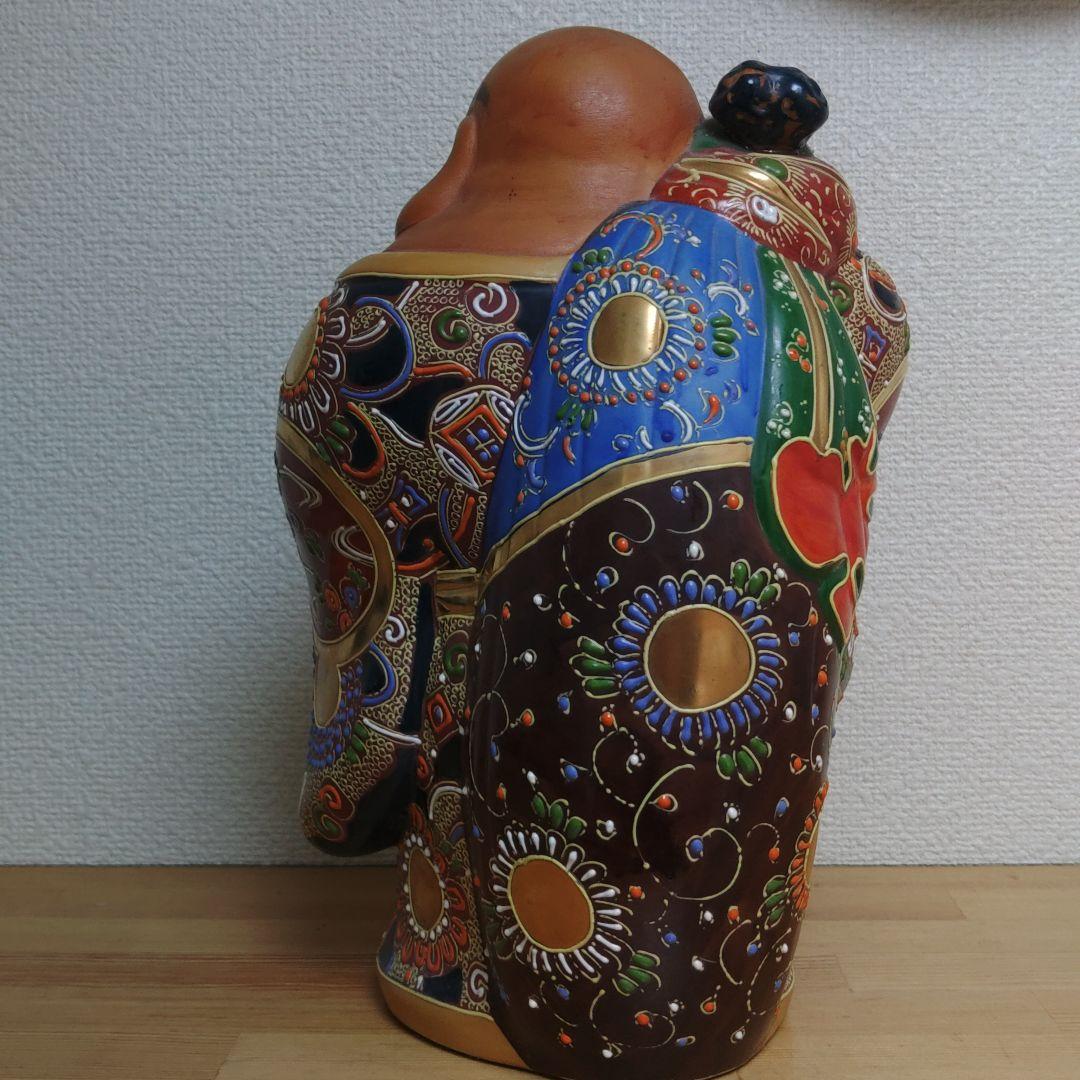 布袋様　陶器製　福の神　置物　工芸品　七福神　オブジェ