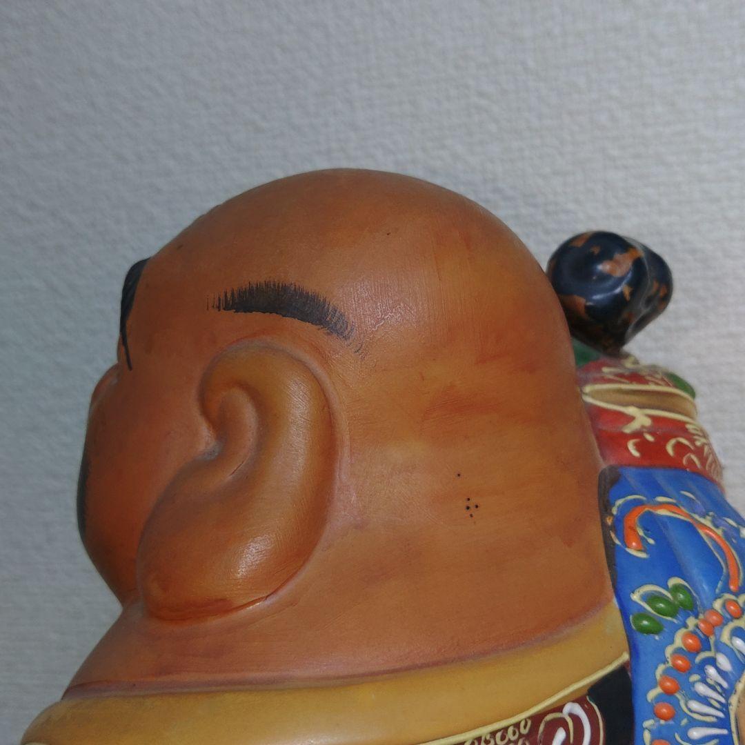 布袋様　陶器製　福の神　置物　工芸品　七福神　オブジェ