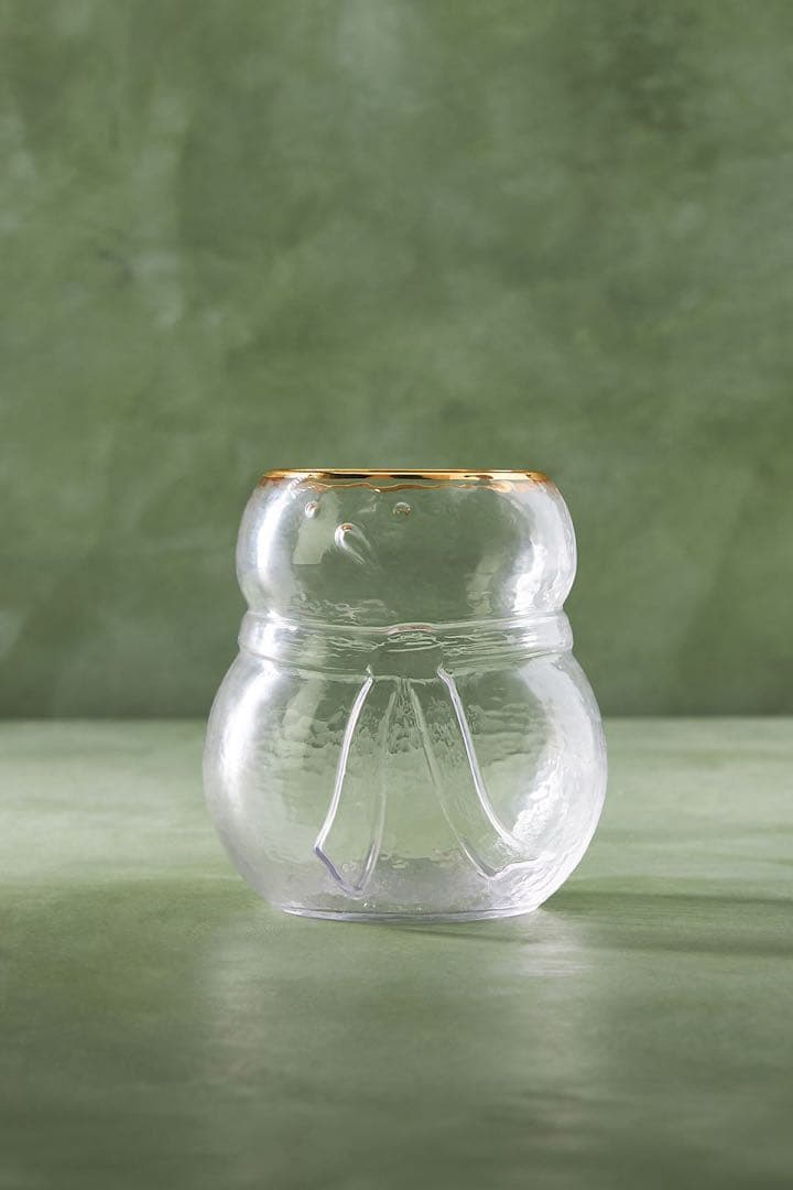 アンソロポロジー スノーマングラス 2個セット 雪だるま クリスマス タンブラー