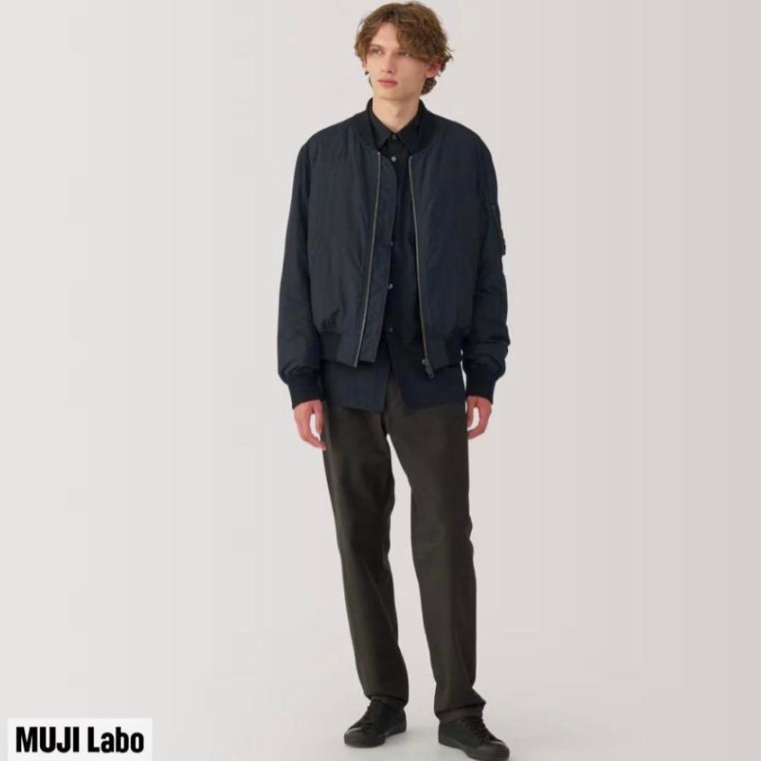 【新品未使用 最安値】mujilabo 24AW MA-1 ダウンブルゾン