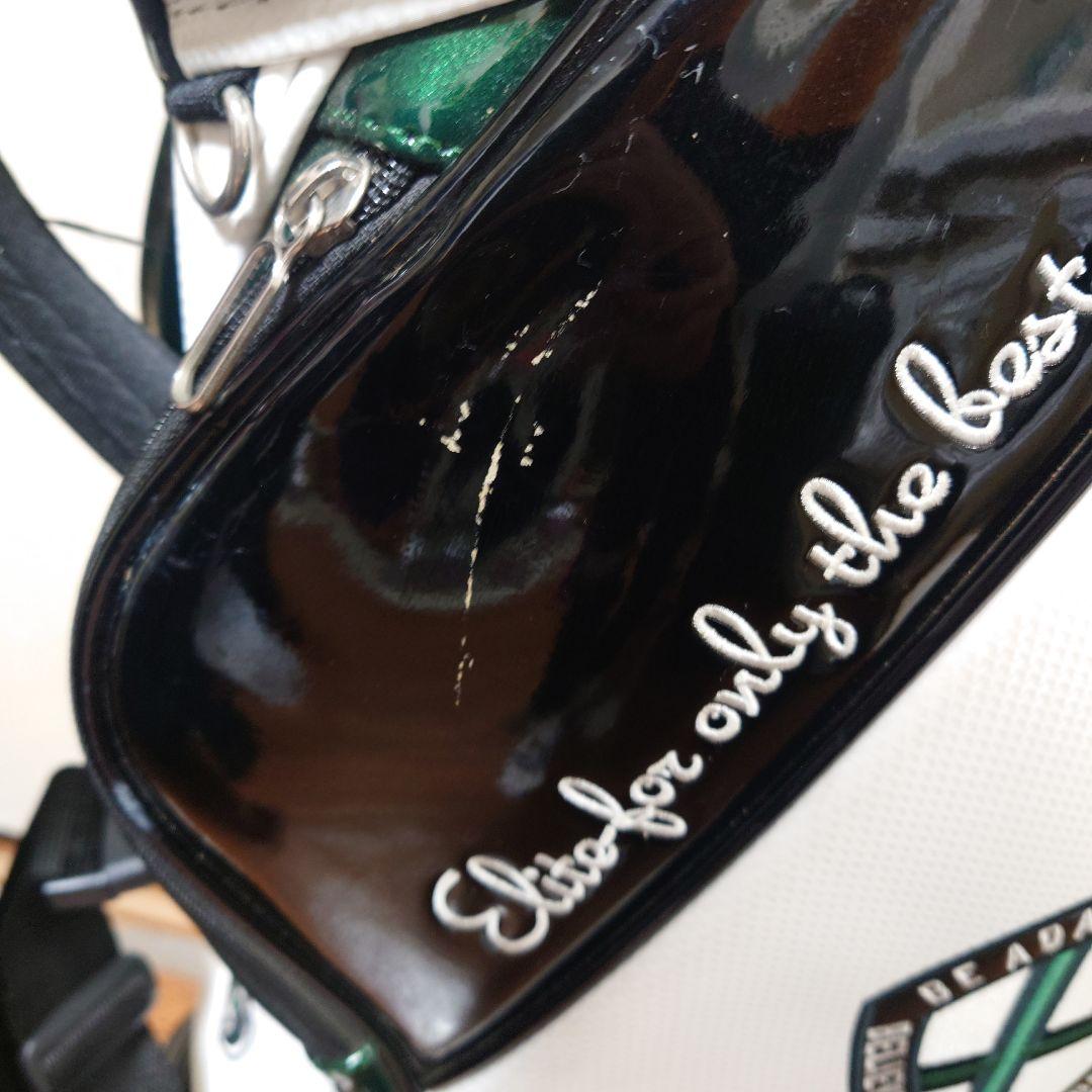 adabar ゴルフバッグ 白黒