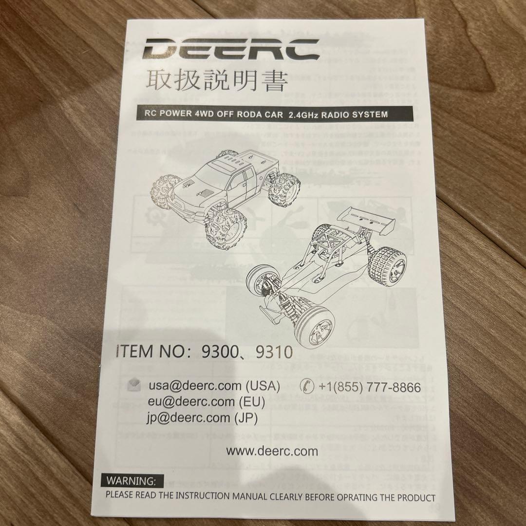 ジョニー【未使用】DEERC 9300 4WDオフロードラジコンカー