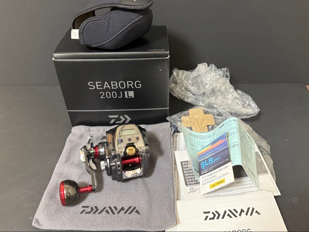 極美品 ダイワ 19 シーボーグ 200J 電動リール DAIWA