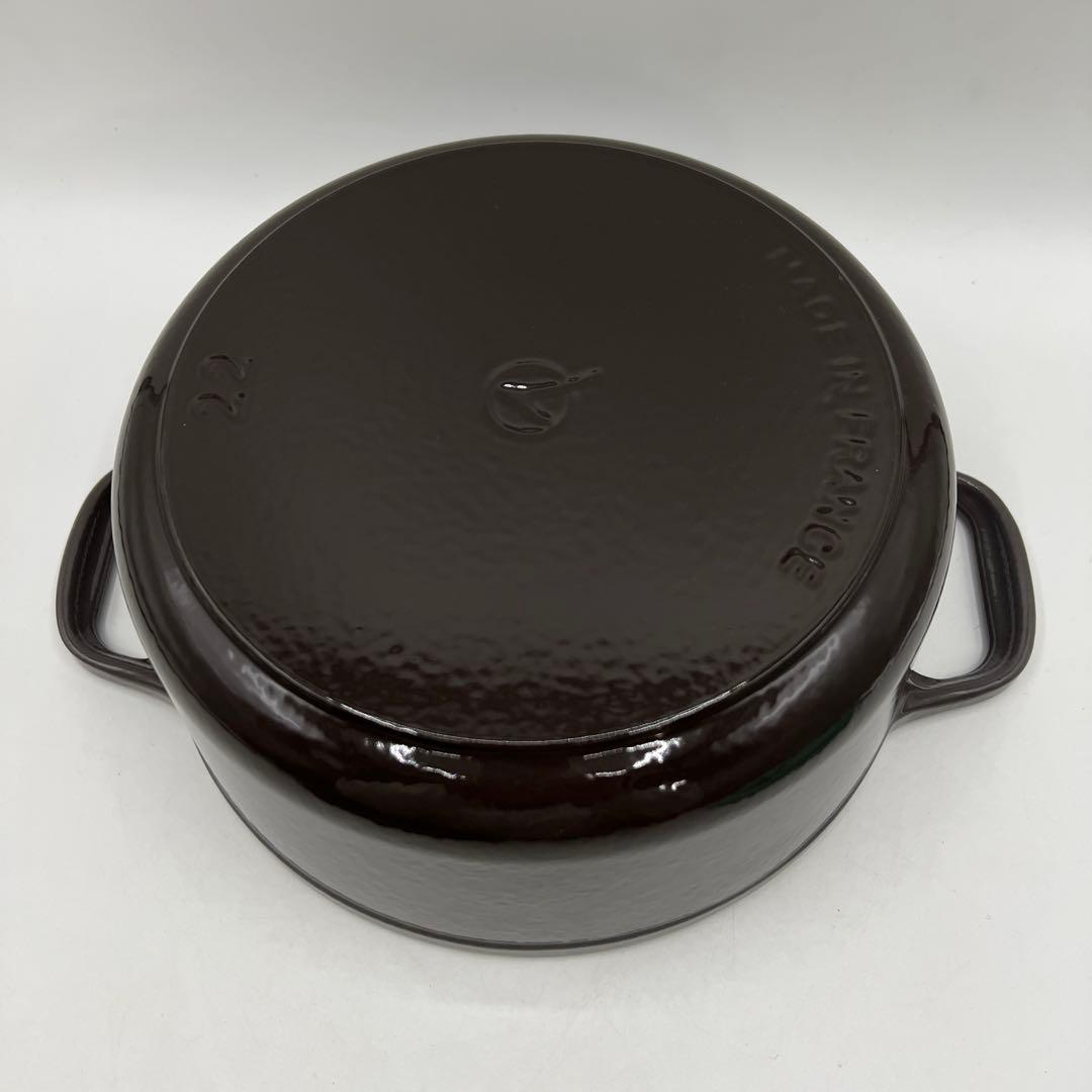 INVICTA アンヴィクタ キャセロール ホーロー鍋 22cm