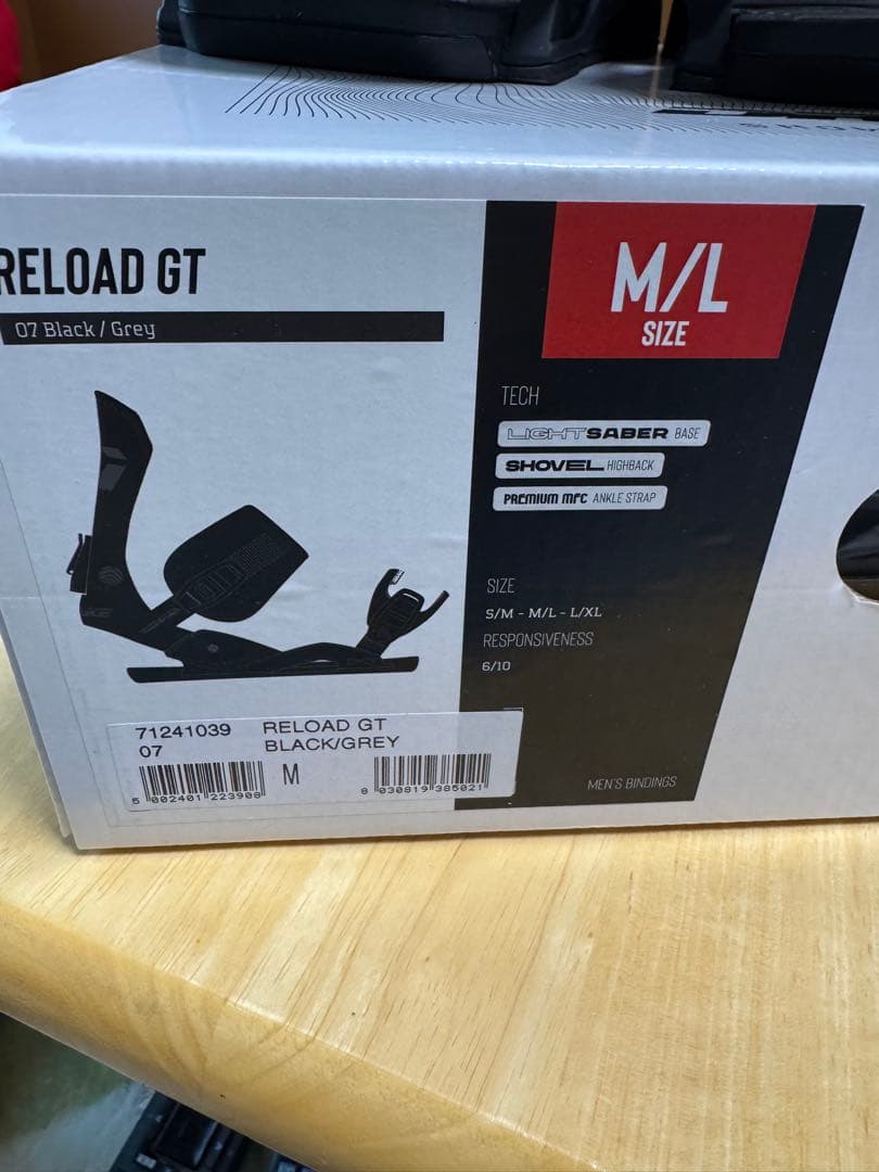 【11月9日限定】美品24-25 DRAKE RELOAD GT　リロードGT