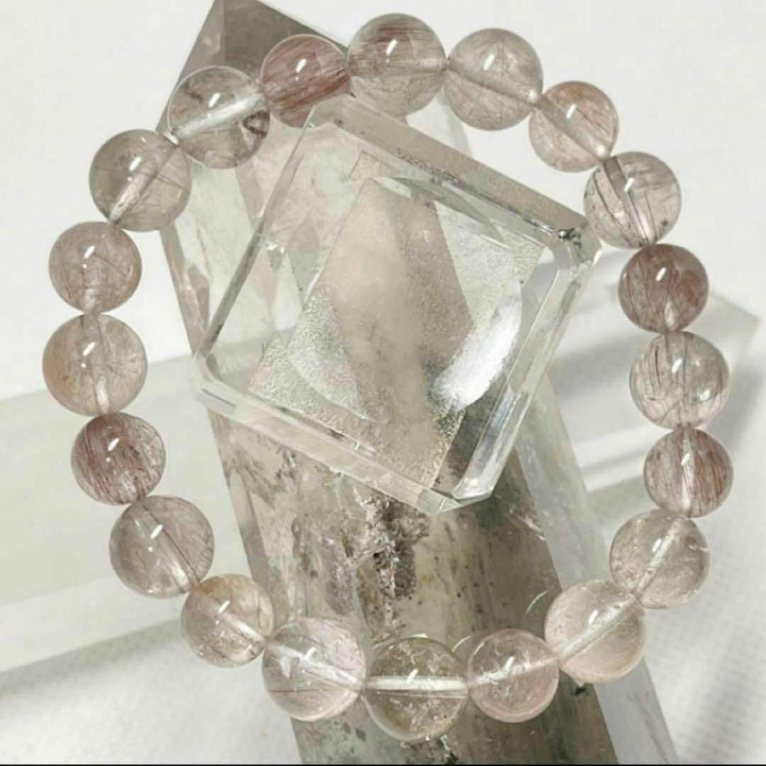 レッドルチル　パワーストーンブレスレット　内径約15.5cm