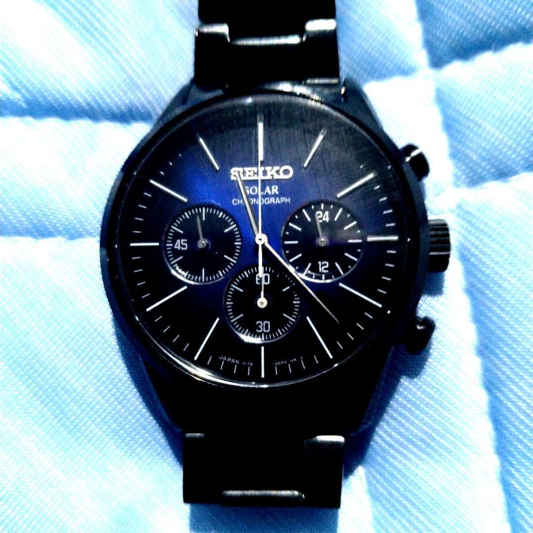 SEIKOセイコーソーラー腕時計　男性用