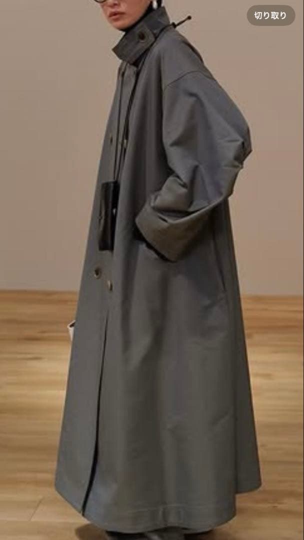 ハル　今週限定値下げ　etretokyo スタンドカラーロングコート