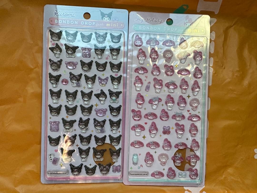 【国内正規品】 ボンボンドロップシール ミニ サンリオ コンプリート 8種