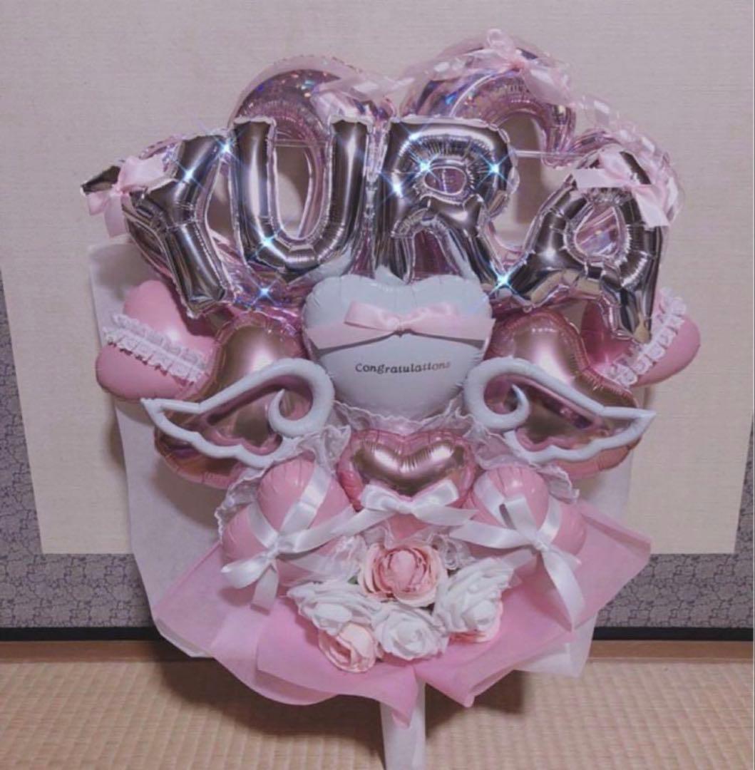 まい　バルーンブーケ　卒業ブーケ　卒業式