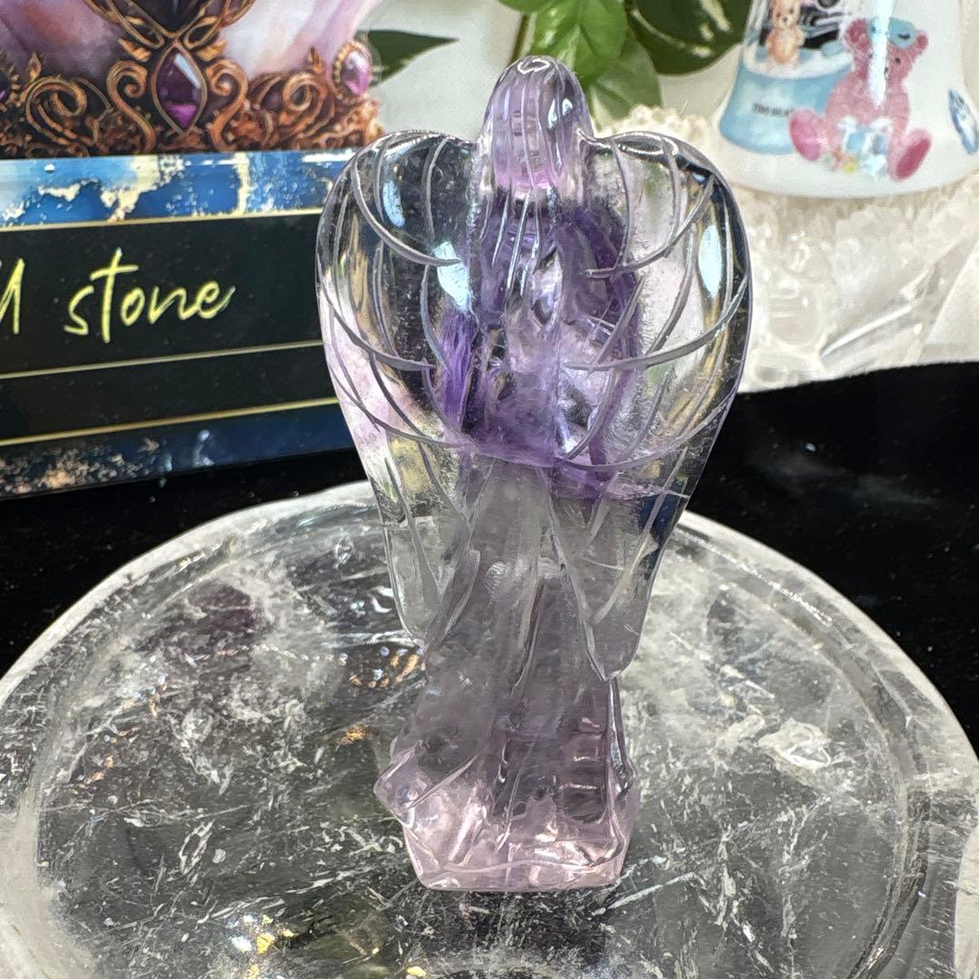 高品質 アメジスト天使♡♡No.2610