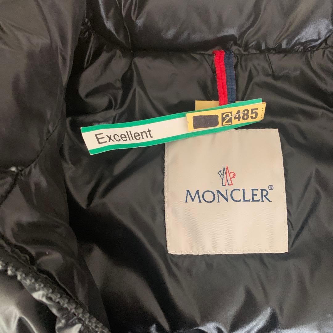 【美品】MONCLER ダウンベスト 黒　サイズ1