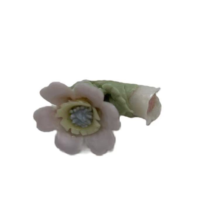 LLADRO　リアドロ　置物　フィギュア　陶器　花　帽子　婦人　5027