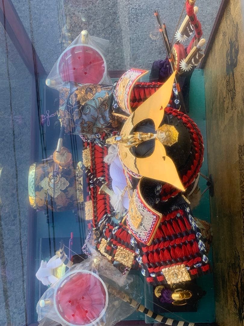 【送料無料】五月人形　こども大将　端午の節句　鎧　兜