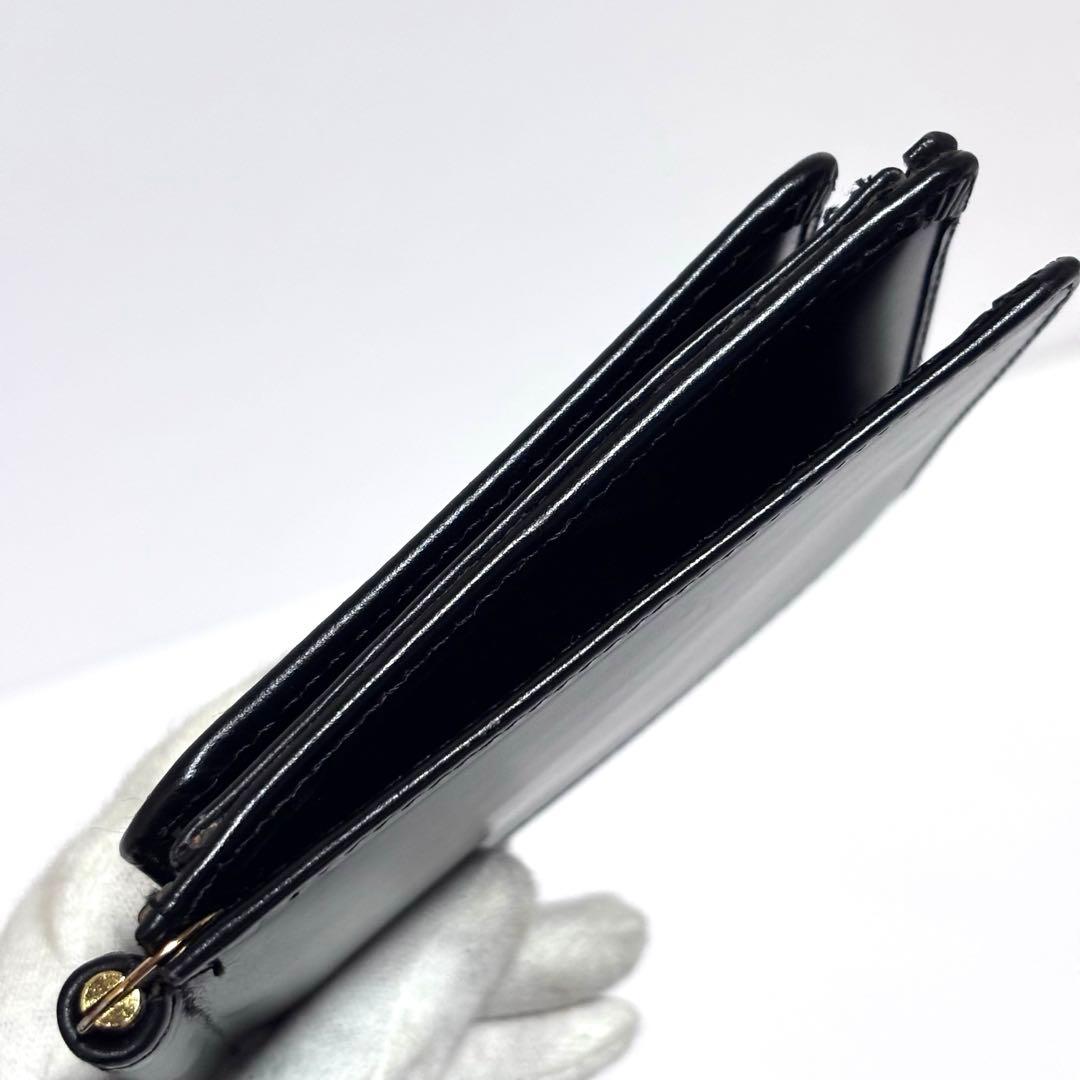 【現行品】グレンロイヤル マネークリップ 小銭入れ付 ブラック レザー 薄マチ