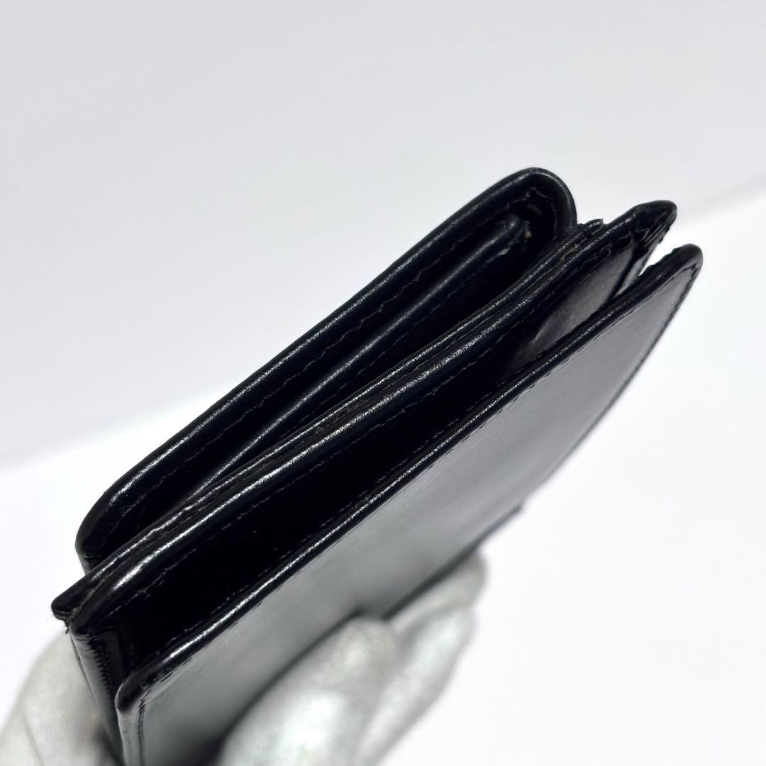 【現行品】グレンロイヤル マネークリップ 小銭入れ付 ブラック レザー 薄マチ