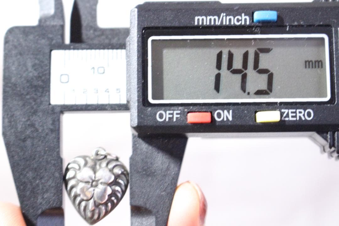 40s　スウィートハートジュエリー　シャムロック　シルバー　クローバー　四葉