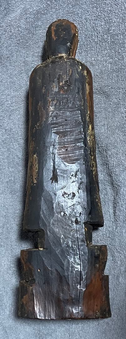 アンティーク　木製仏像