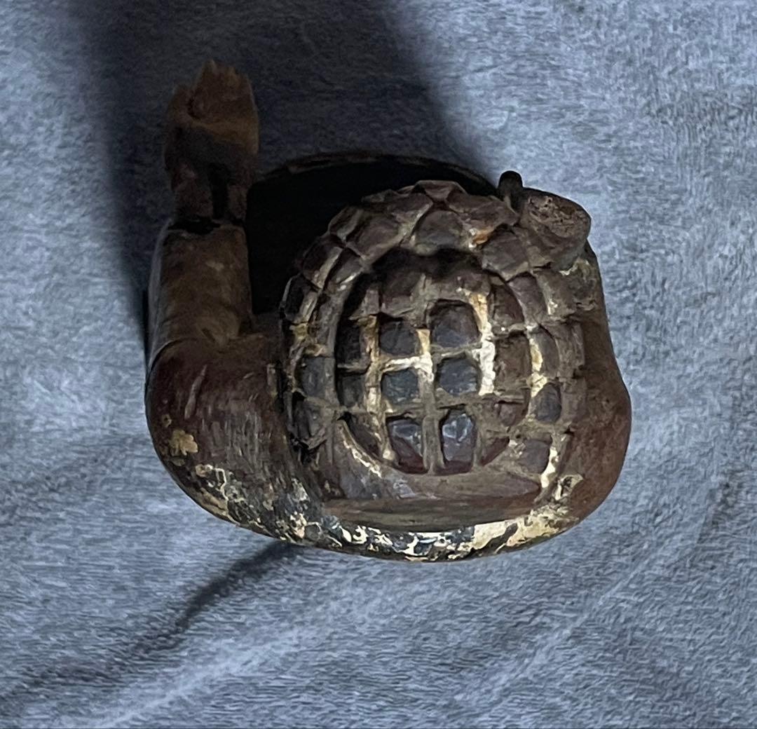 アンティーク　木製仏像