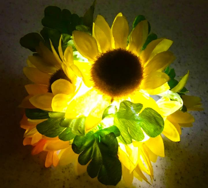 フラワーランプ　・　LED