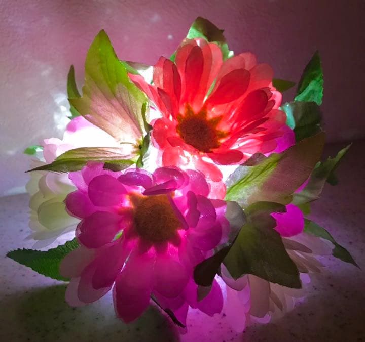 フラワーランプ　・　LED