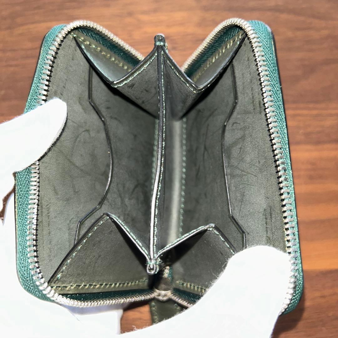 万双　ブライドル　ラウンドミニ財布