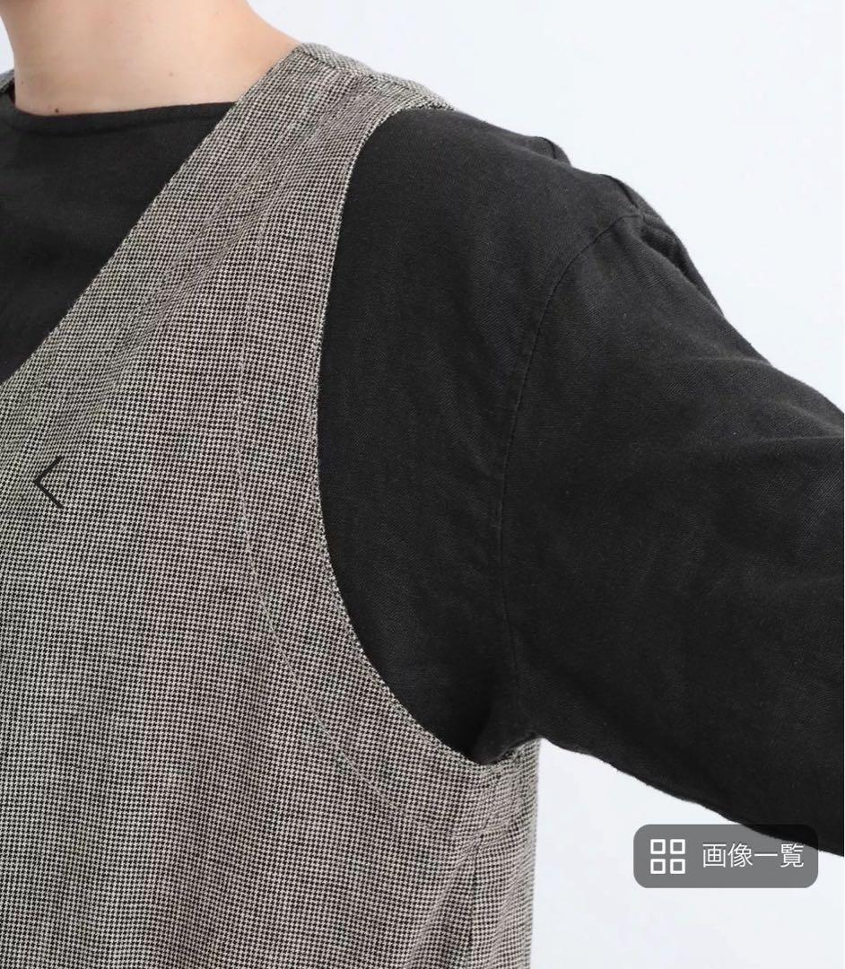 再値下げ　コットンリネン　サロペット　blissbunch 　ナチュラン