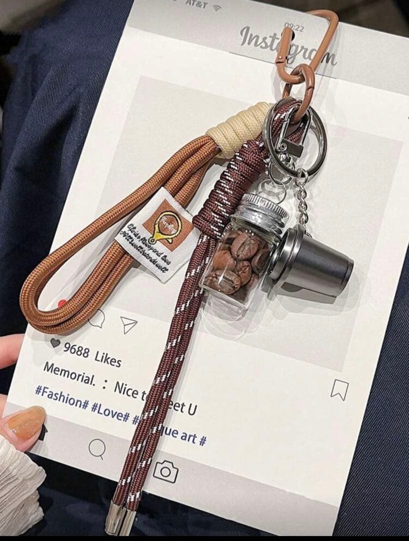 まな様♡ 新品 じゃらじゃらキーホルダー カフェ 7個おまとめ