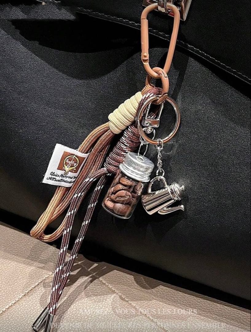 まな様♡ 新品 じゃらじゃらキーホルダー カフェ 7個おまとめ