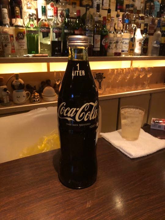 コカコーラ 瓶 1リットル アンティーク