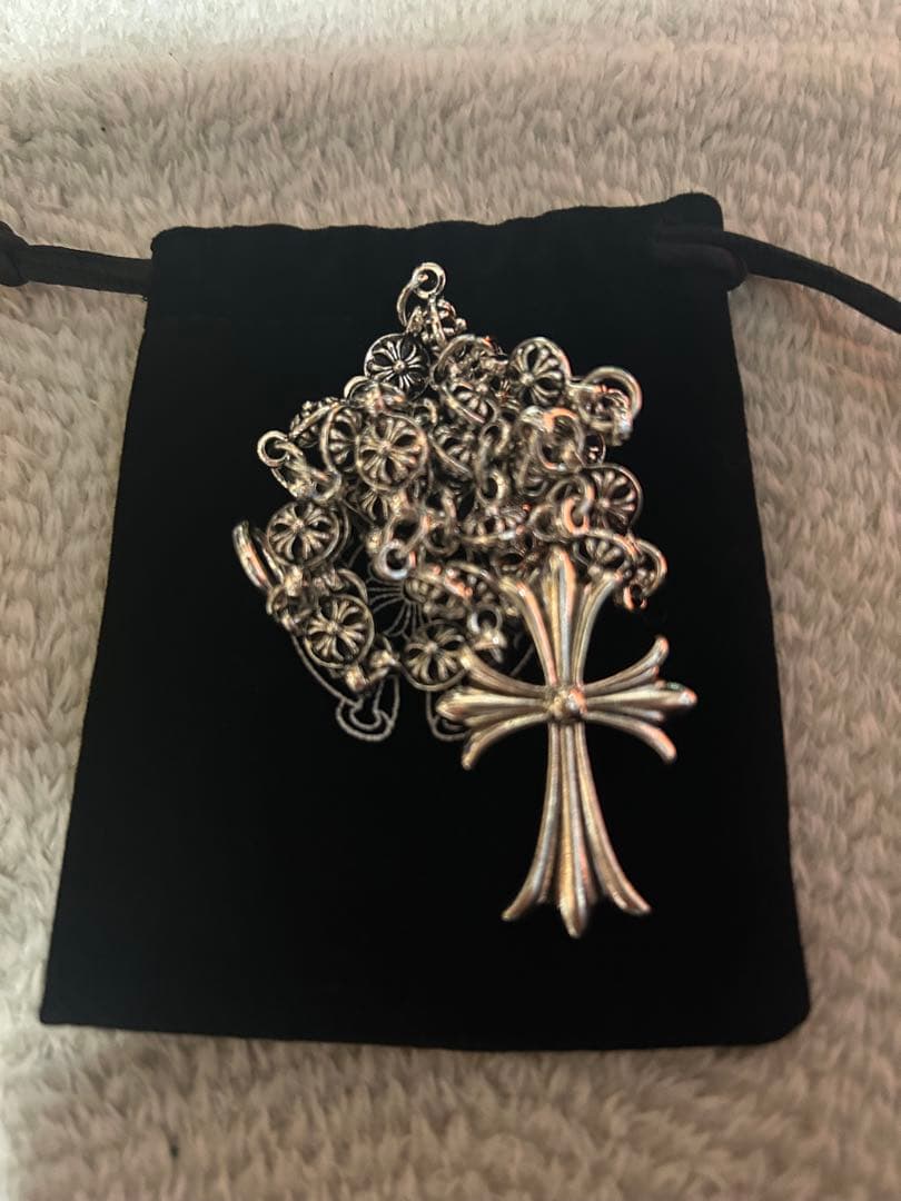 Chrome Hearts シルバー クロスペンダント ネックレス