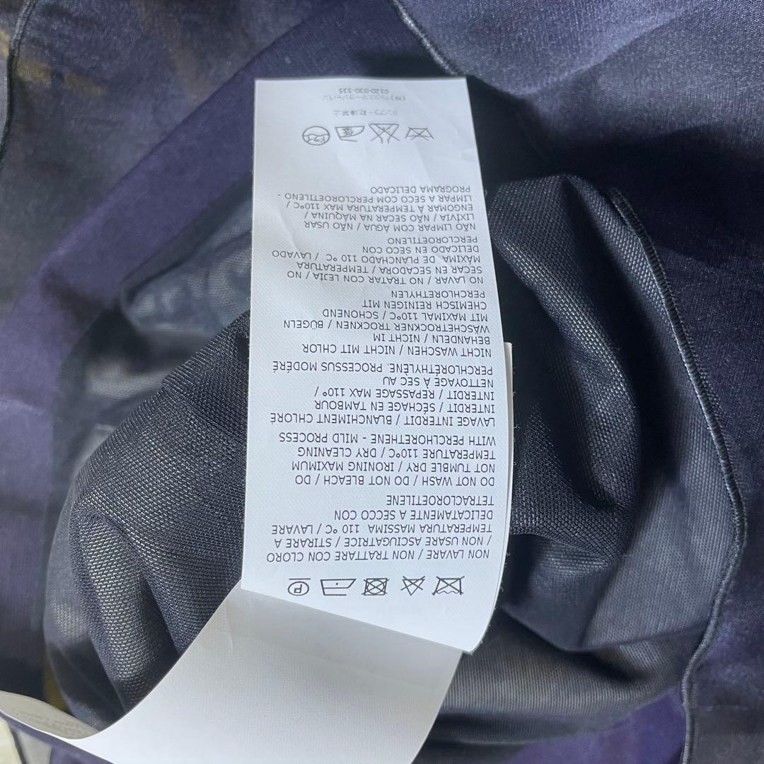 美品　Max Mara シルク　白タグ Lサイズ 花柄ワンピース