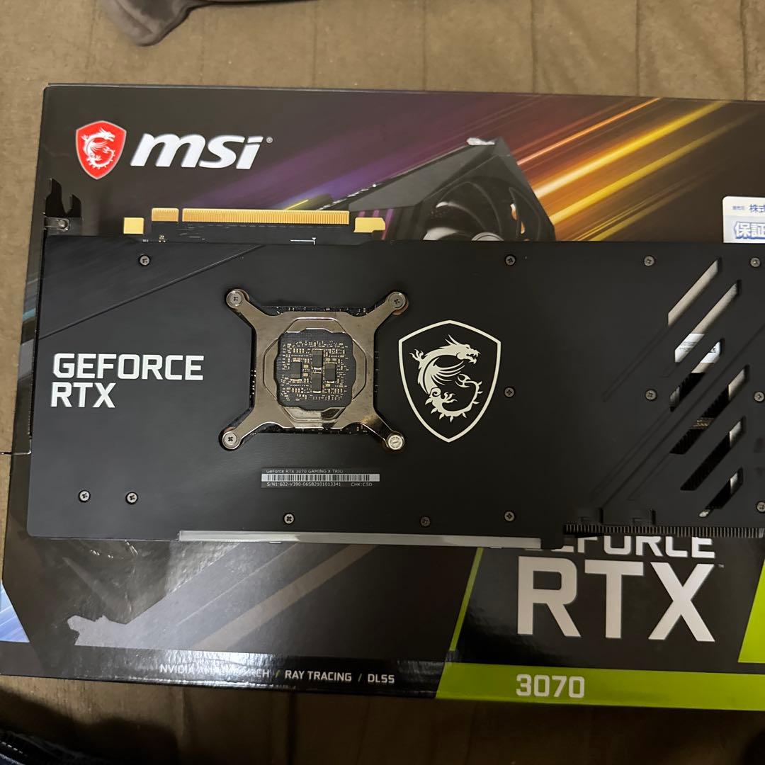 グラフィックボード・グラボ・ビデオカード MSI GeForce RTX 3070 Gaming