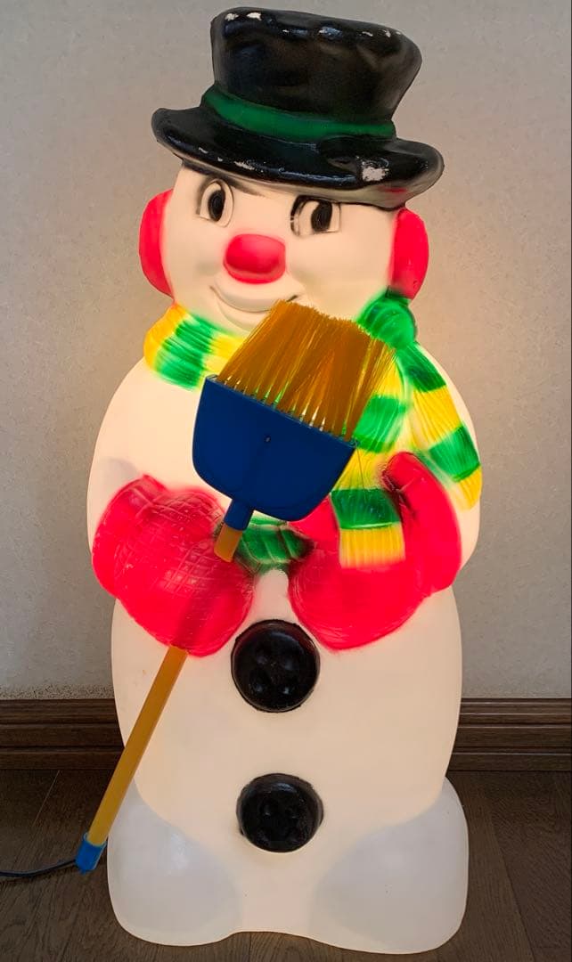 クリスマス スノーマン 雪だるま 電飾　屋内屋外イルミネーション 装飾 ライト