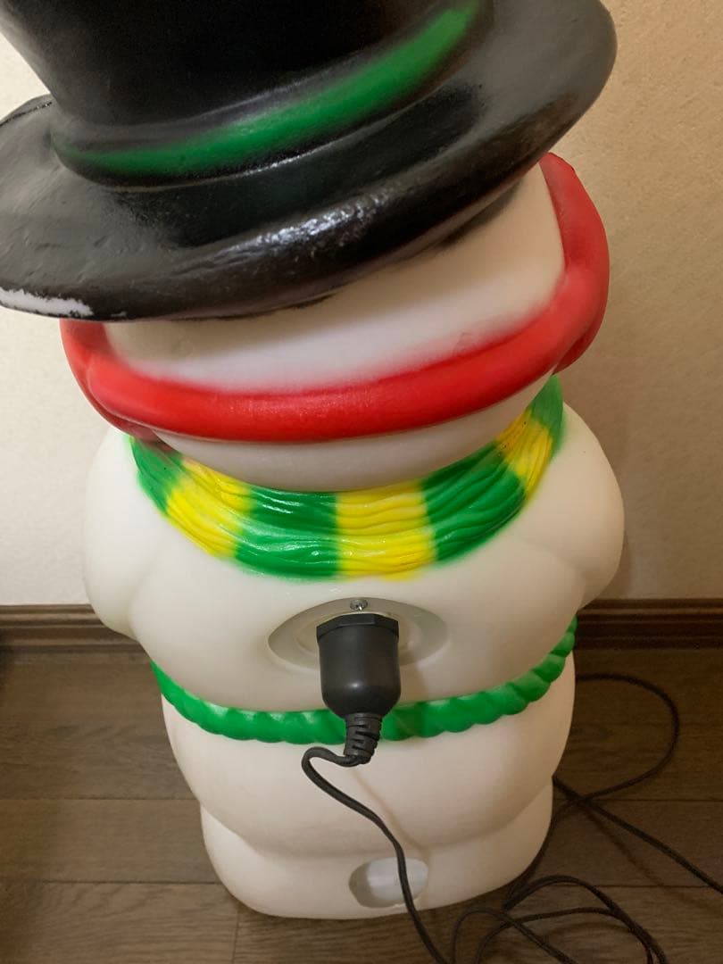 クリスマス スノーマン 雪だるま 電飾　屋内屋外イルミネーション 装飾 ライト