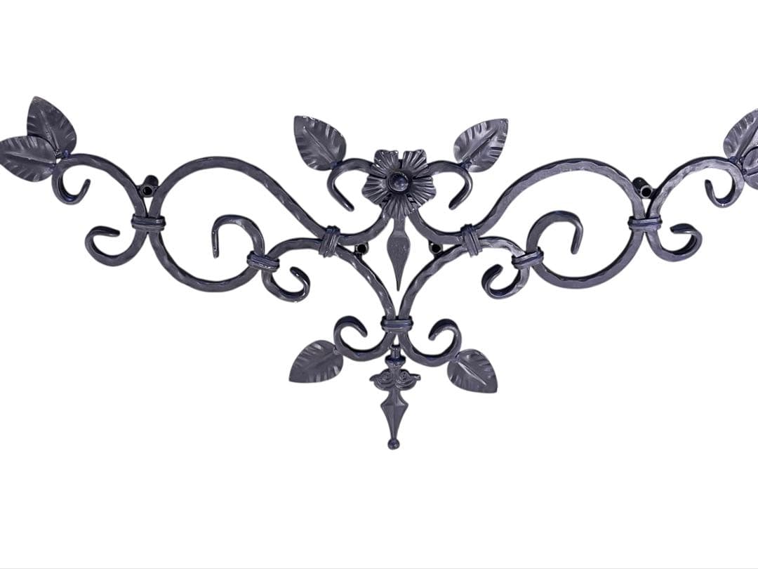 アンティークハンドメイドアイアン製オーナメント 79 cm x 35 cm