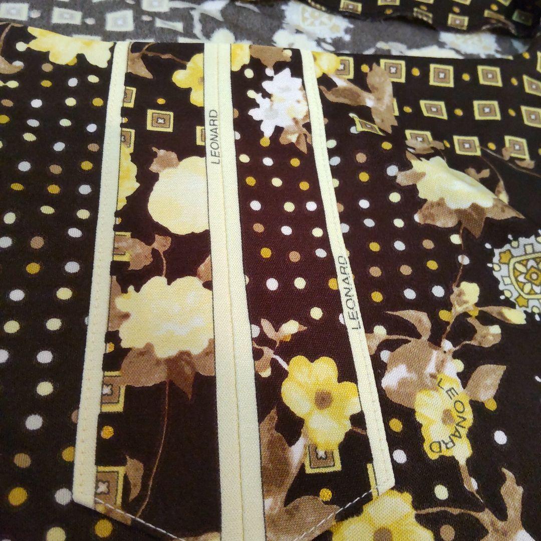 ♥️最終セール値下げ☆レオナールロゴが沢山入ったドルマンスリーブチュニック美品