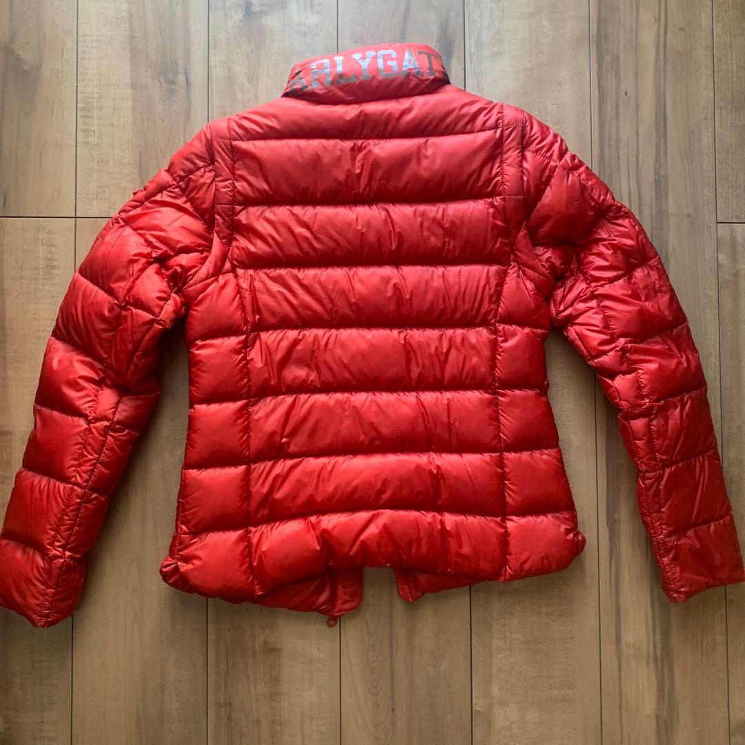 PEARLY GATES 2WAYレッド ゴルフダウンジャケット Sサイズ