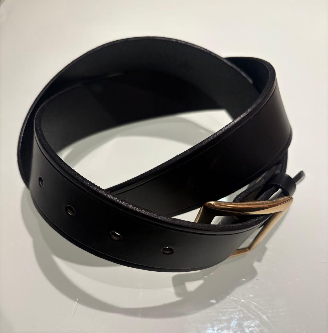 【デッド】 ソウルス（Solesu）レザーベルト☆ブラック☆アメリカ製☆W34