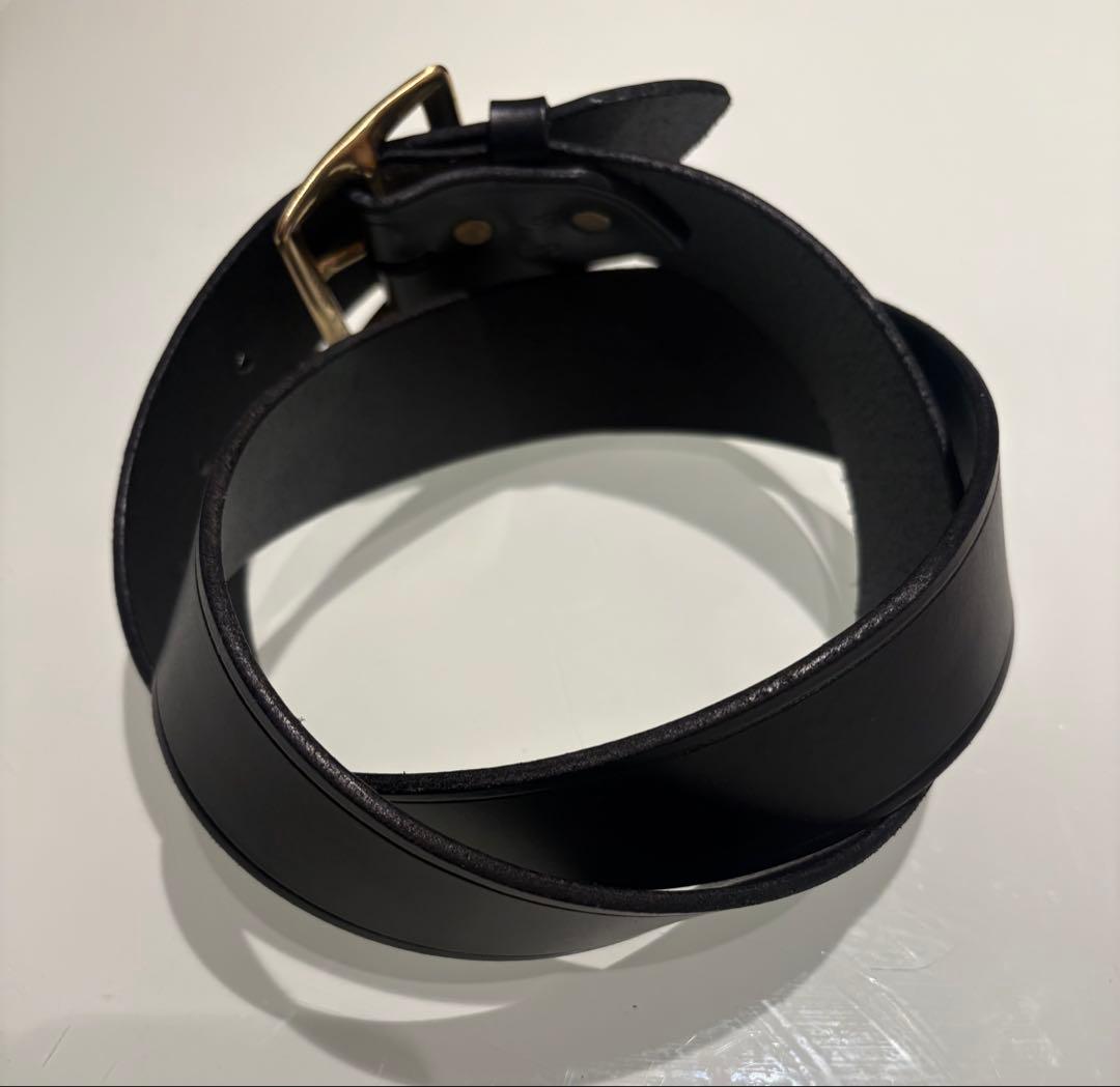 【デッド】 ソウルス（Solesu）レザーベルト☆ブラック☆アメリカ製☆W34