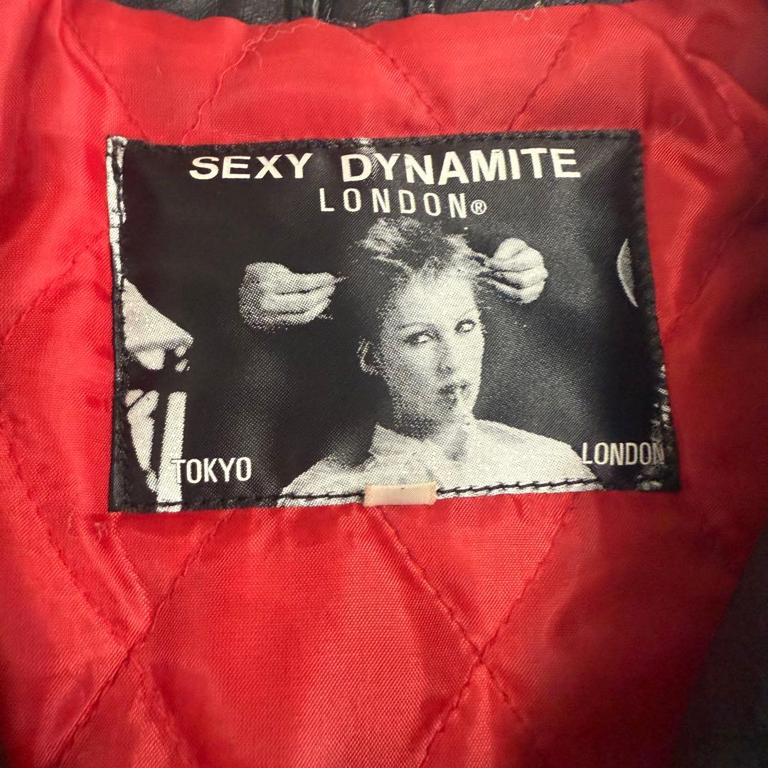 【唯一無二の存在感！】本格 ダブル ライダース セクシーダイナマイトロンドン