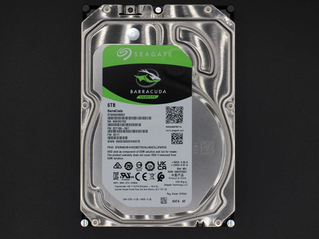 SEAGATE HDD 6TB ST6000DM003 ハードディスク 07