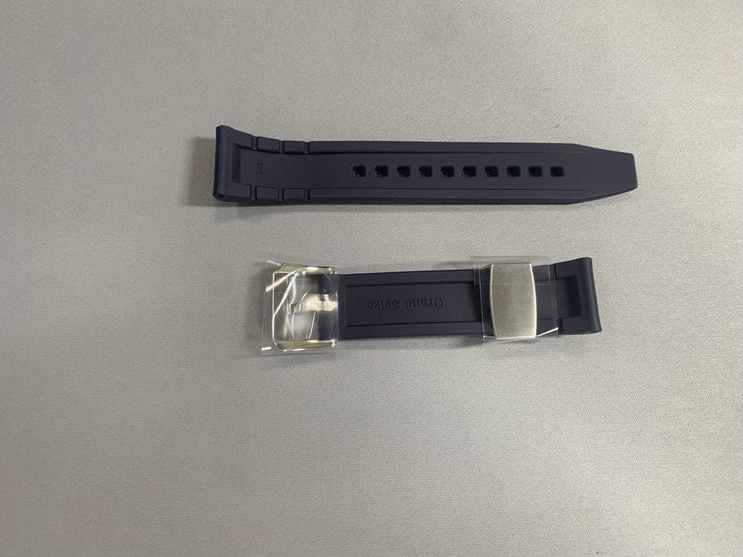 Grand Seiko 22mm ネイビー　ラバーベルト